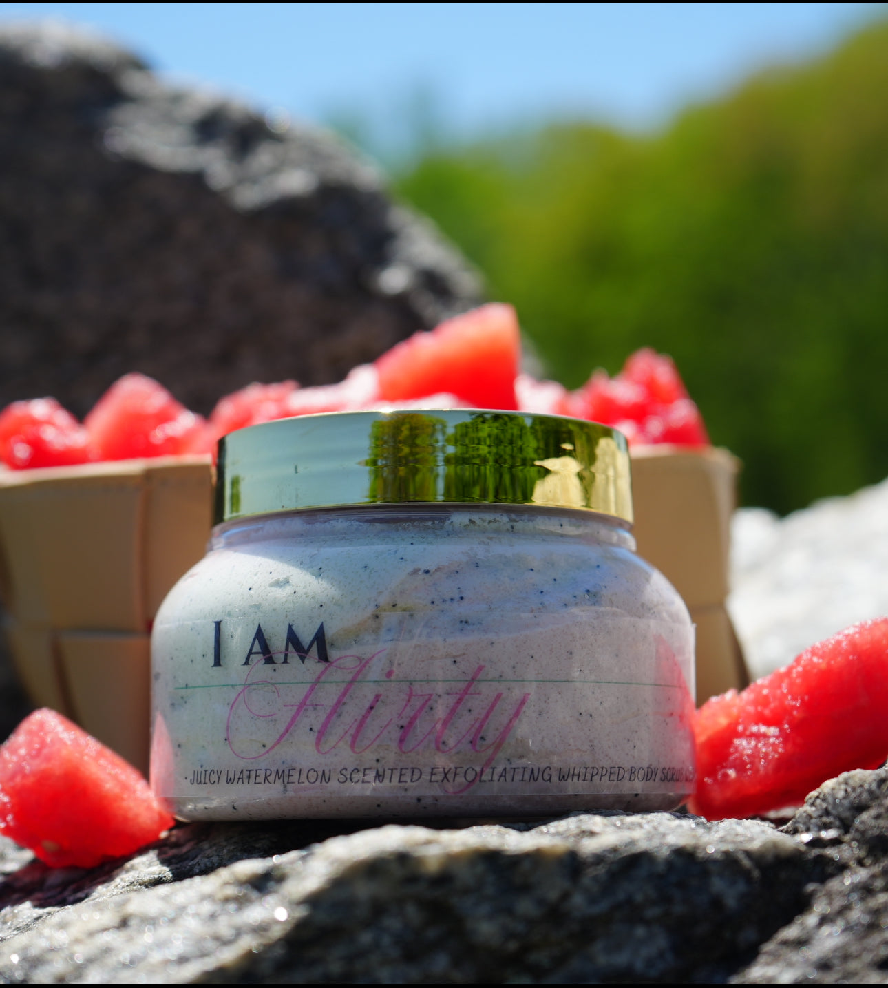 I AM Flirty Whipped Body Scrub with Jojoba Beads