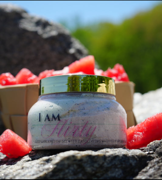 I AM Flirty Whipped Body Scrub with Jojoba Beads